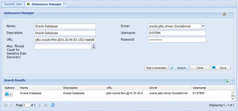Creating a Datasource Creating a Datasource
