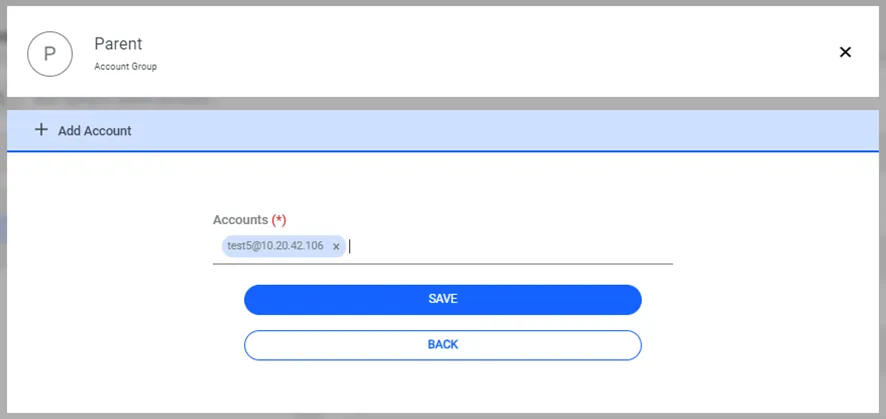 Adding SAPM Accounts to SAPM Groups