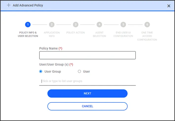 Policy Creation