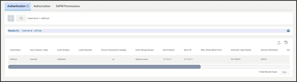 Policy Authentication Policy Authentication