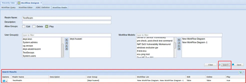Workflow Realm