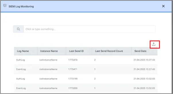 SIEM Logs Download