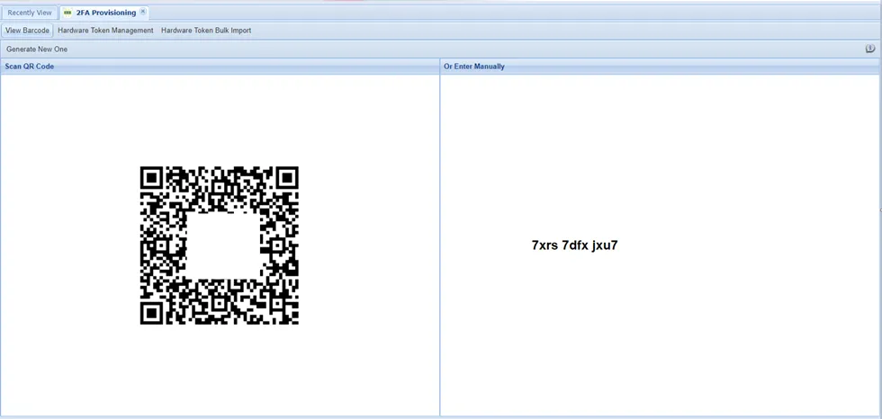 Multi-Factor Authentication (MFA) Activation Menu Multi-Factor Authentication (MFA) Activation Menu