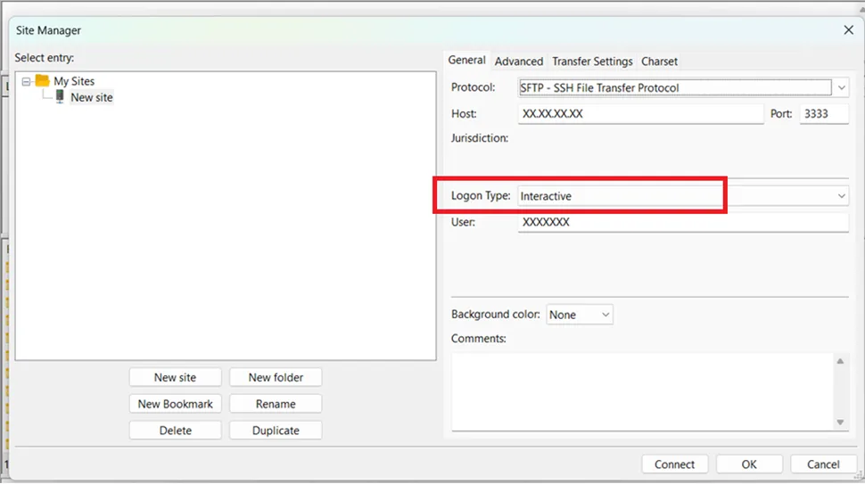 MFA Usage on FileZilla
