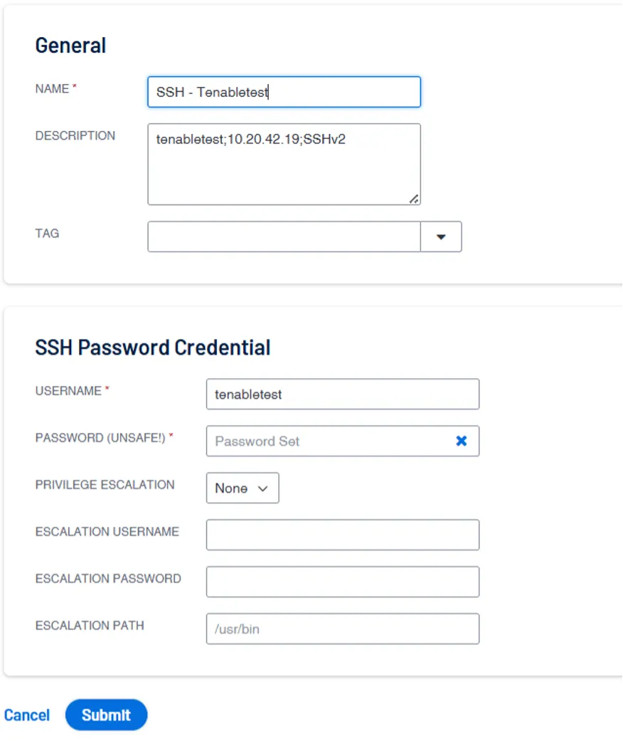 Password Vault Indicator