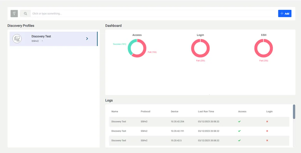 Auto Discovery Logs