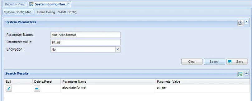 Setting for Time/Date format Setting for Time/Date format