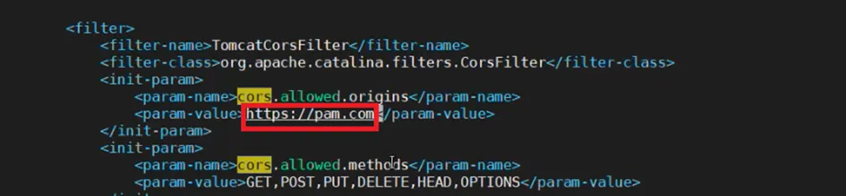 Edit web.xml file Edit web.xml file