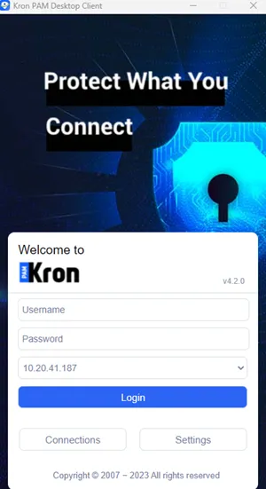 Enter your credentials and log in.