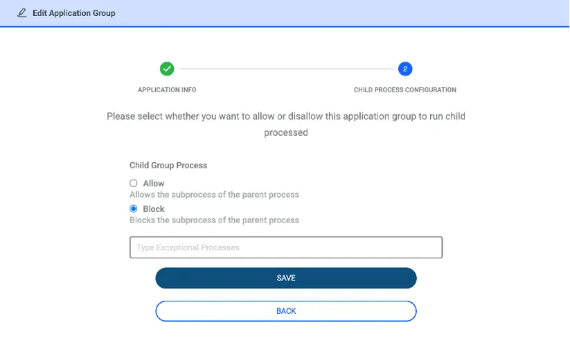 Child Progress Config