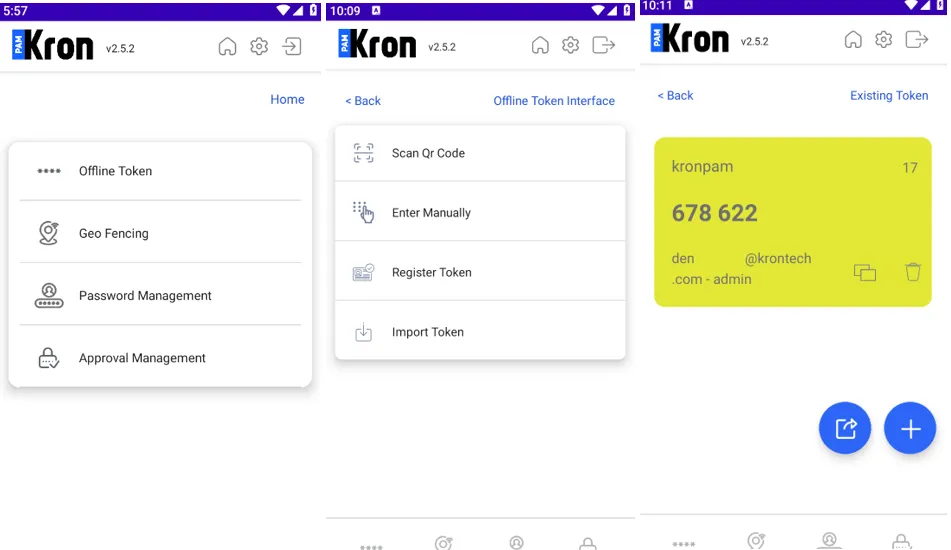 Creating a Connection between Kron PAM and its Mobile Client Application