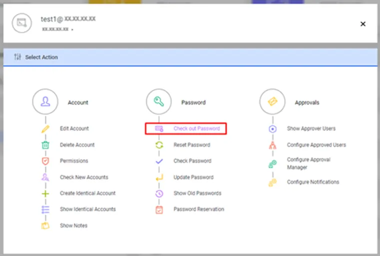 Show Password option in the Password Vault Account Options Menu Show Password option in the Password Vault Account Options Menu
