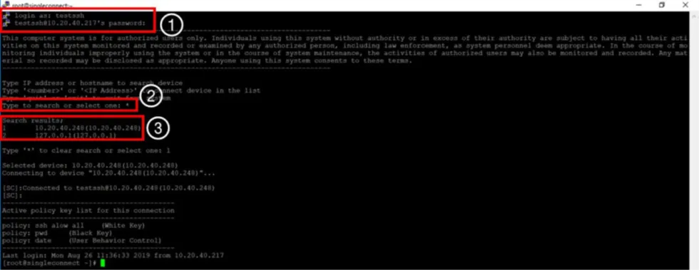 SSH connection via Native Client SSH connection via Native Client