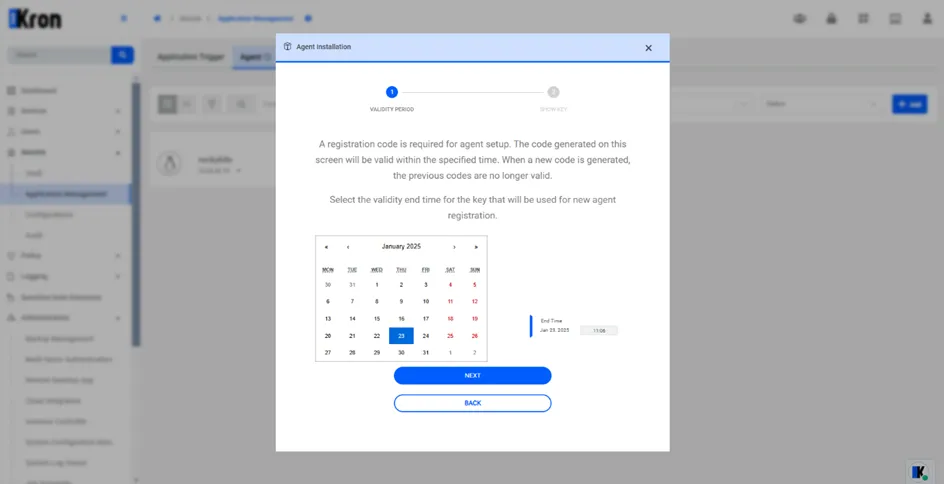 Select Validity Period Select Validity Period