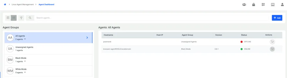 Remote Operations of Agent