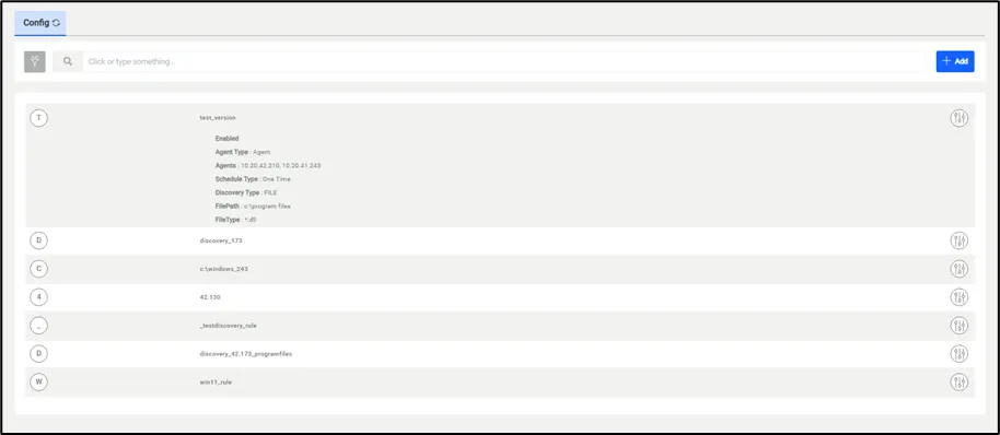 Application Discovery