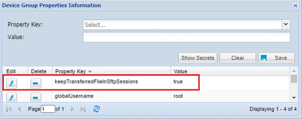 Keep Transferred File Property