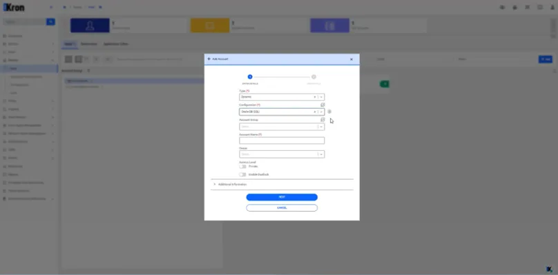 Dynamic Vault Account Creation Dynamic Vault Account Creation