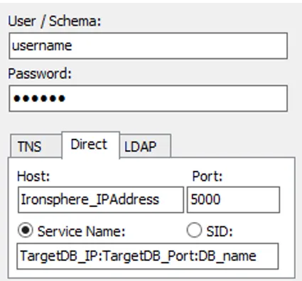 Connecting to Oracle Database via SQL Proxy