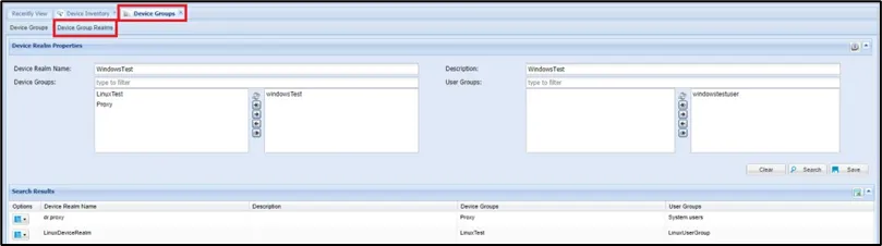 Creating a Device Realm Creating a Device Realm