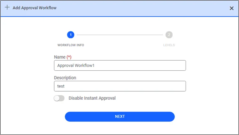 Add Approval Workflow Add Approval Workflow
