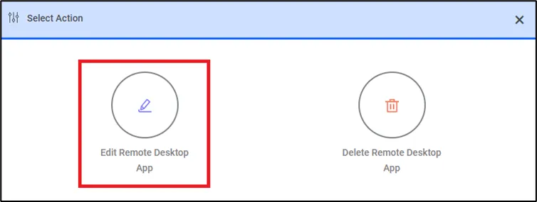 Add/Edit Remote Apps Add/Edit Remote Apps