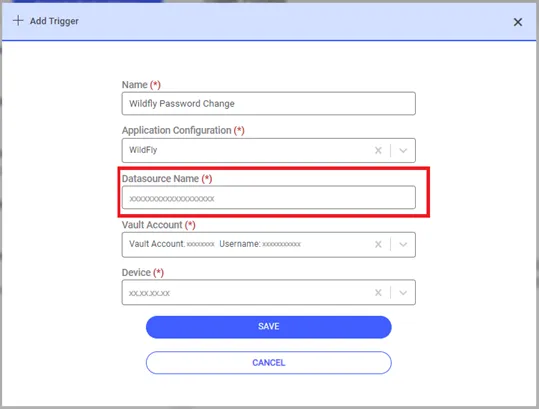 Application Management Definition Screen Application Management Definition Screen