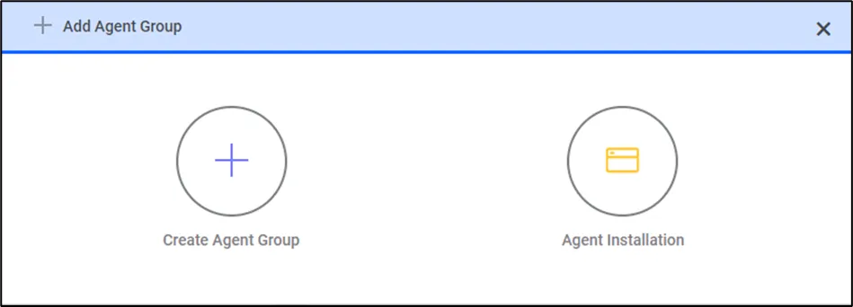 Creating an Agent Group Creating an Agent Group