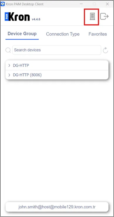 Switch to Tenant Side and Select the tenant