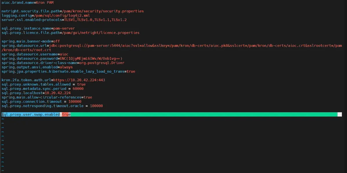  SQL Proxy Logs