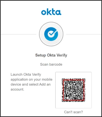 Okta Verify Barcode Viewer Okta Verify Barcode Viewer