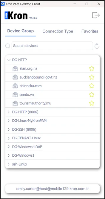 Double-click the Web Server IP address to open up an HTTP/HTTPS session Double-click the Web Server IP address to open up an HTTP/HTTPS session