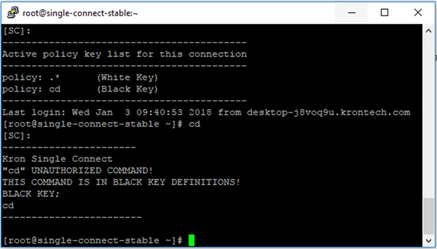 Generate Error Policy Action