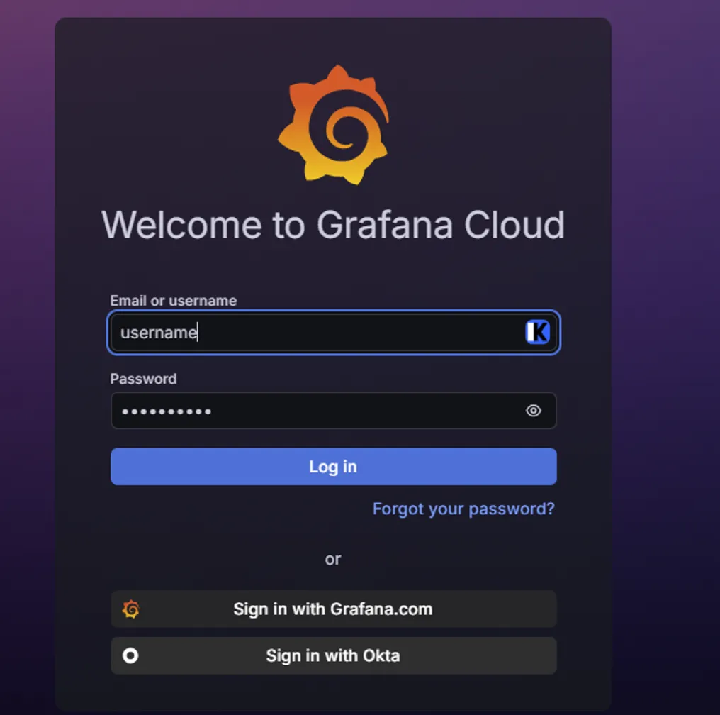 Showing the icon in the username field