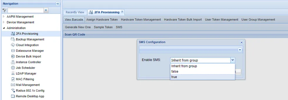 SMS Activation by End Users
