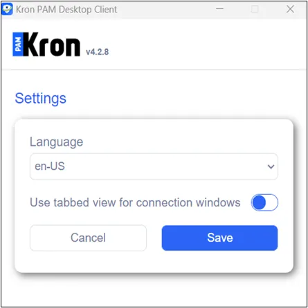Change Language