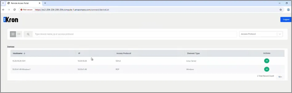Device List Device List