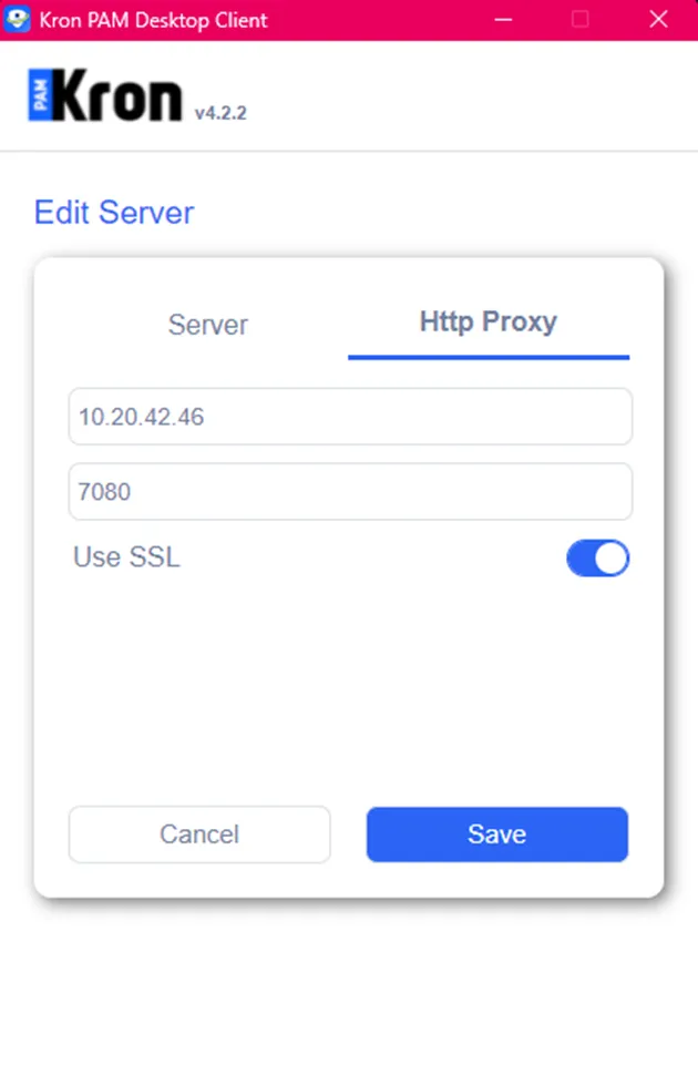 HTTP Proxy Settings HTTP Proxy Settings