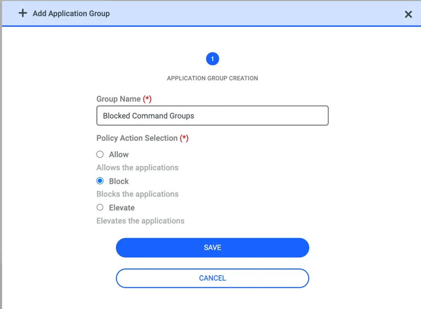 Application Policy Group