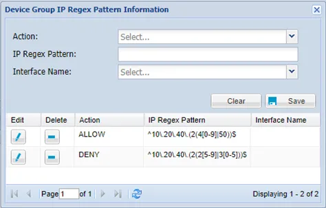IP Regex Patterns