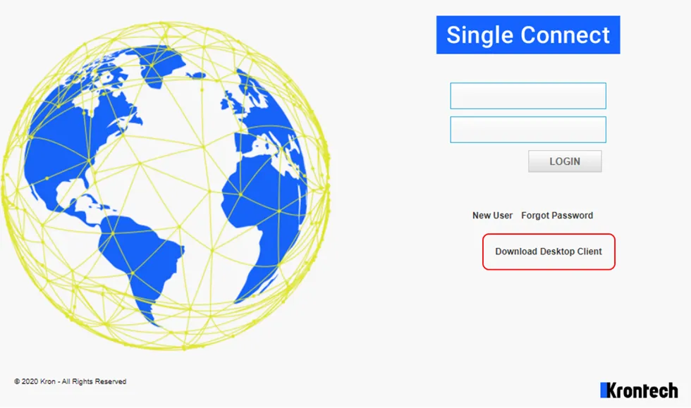 Desktop Client download link is reachable from Web GUI. Desktop Client download link is reachable from Web GUI.
