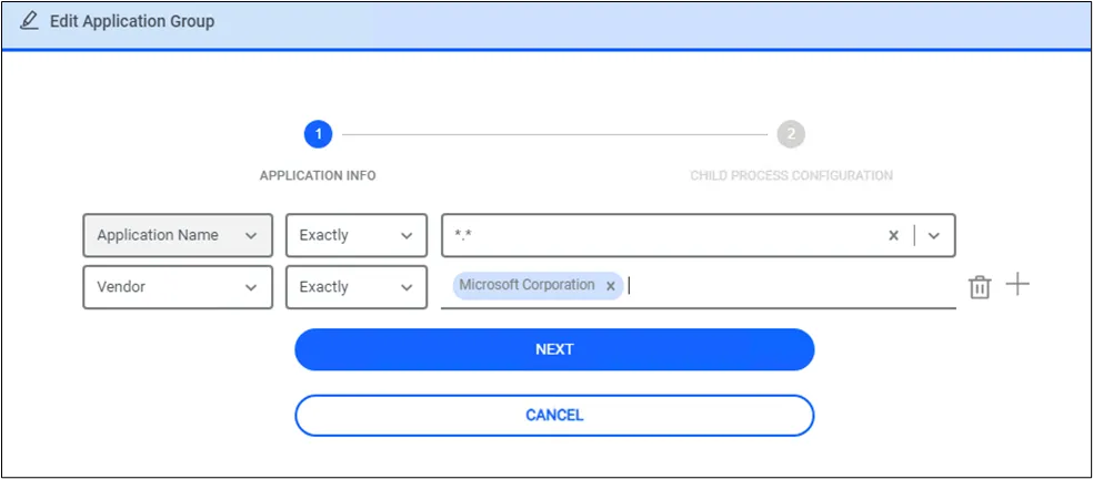 Adding a policy with only vendor information Adding a policy with only vendor information