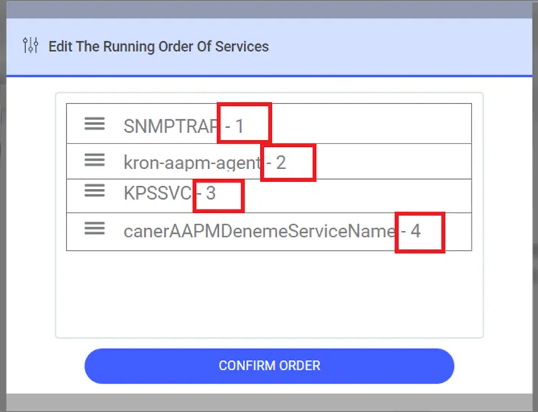 User Changed Priority of Windows Services