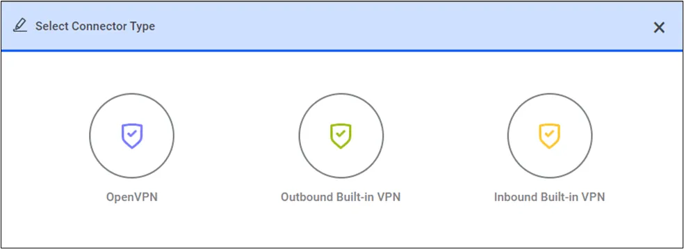 Outbound Built-In VPN Connection Outbound Built-In VPN Connection
