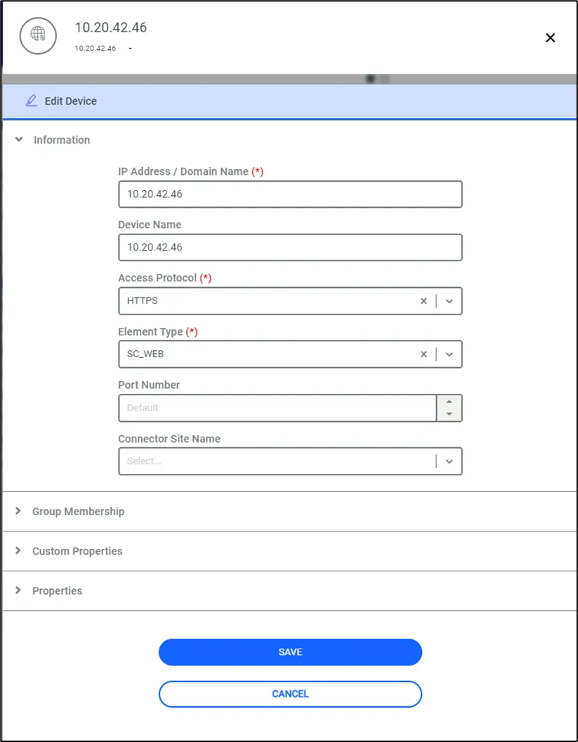 Adding web page as a device Adding web page as a device