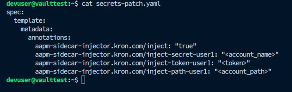 Secret Patch