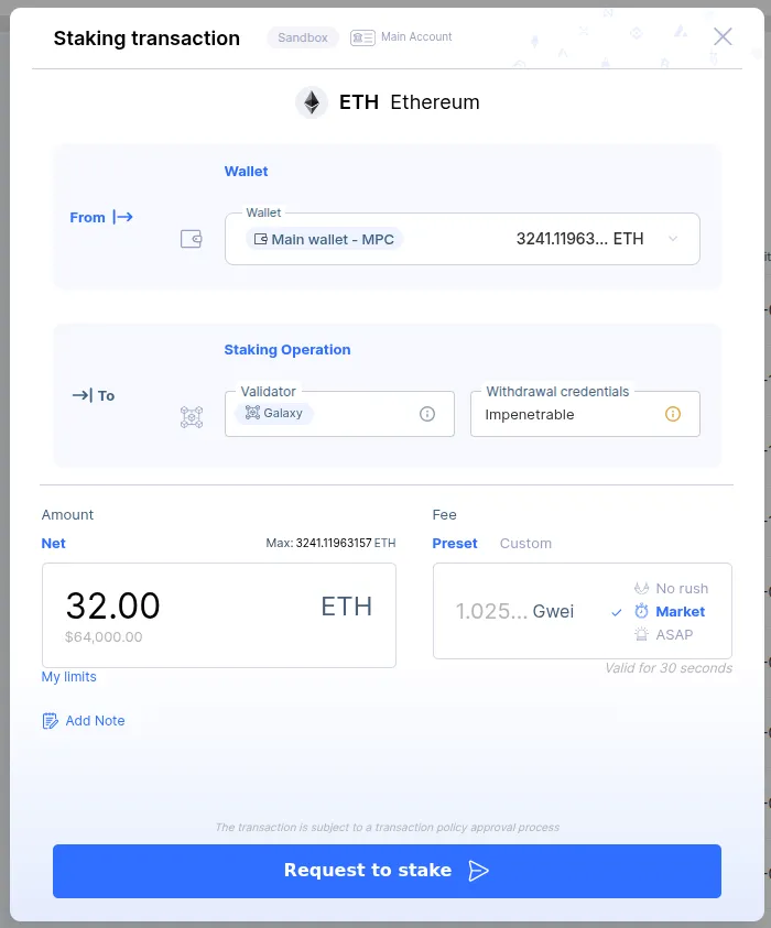 The Staking Ethereum 