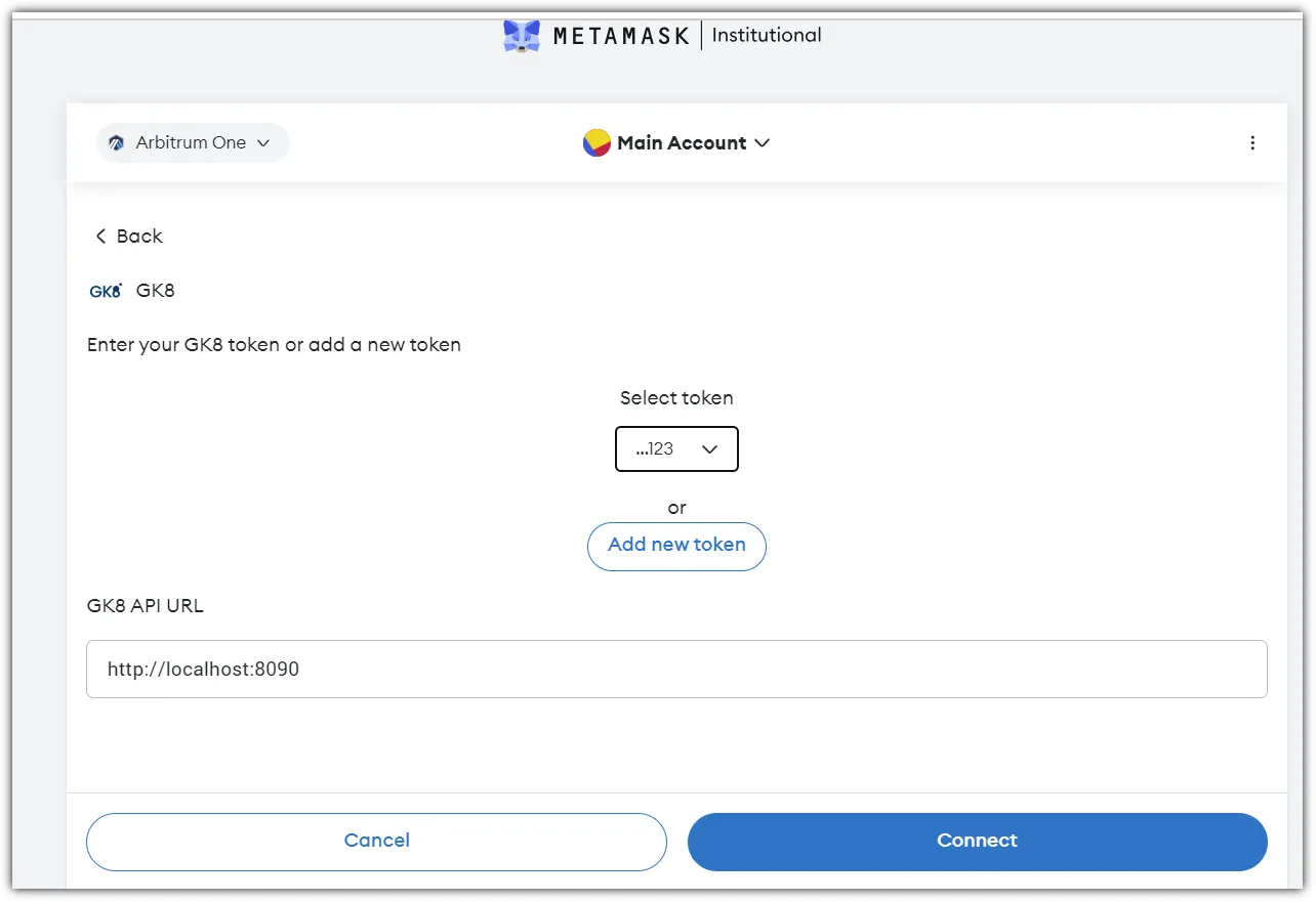 Selecting accounts Selecting accounts