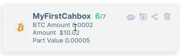 A BTC Cashbox. Observer the rightmost icon.