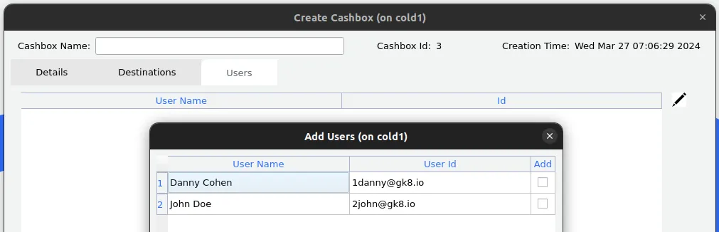 Adding Users Adding Users